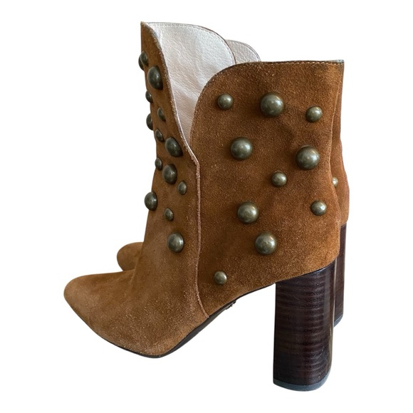 C3 Cecelia New York Brace Stud Bootie in Brown - Picture 13 of 16